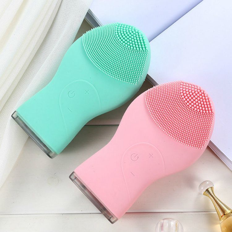 Waterproof silicone facial cleanser factory straight